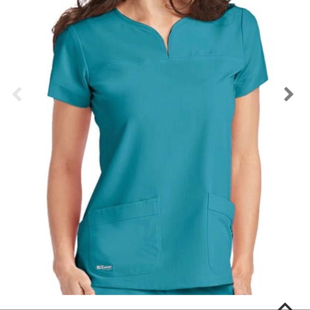 Teal greys anatomy scrub set